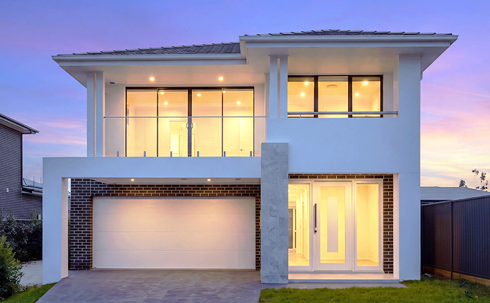 67 Hirsch St Leppington 1000 X 618 Facade Dusk v2