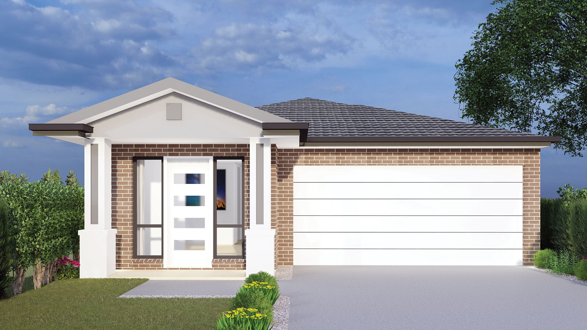 HamptonNarrowFacade SingleStorey