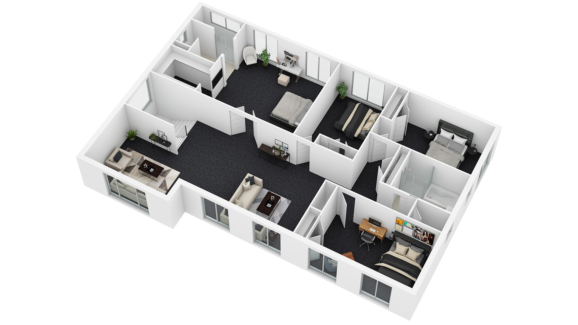 Star 3D floorplan 1920 X 1080 first floor