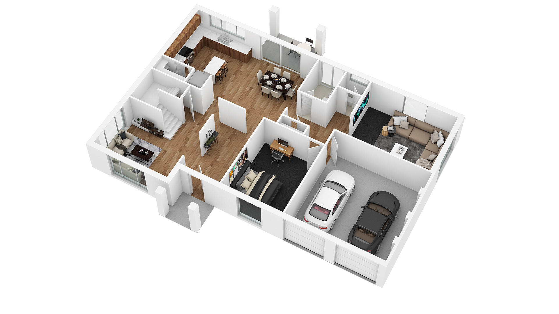 Star 3D floorplan 1920 X 1080 ground floor