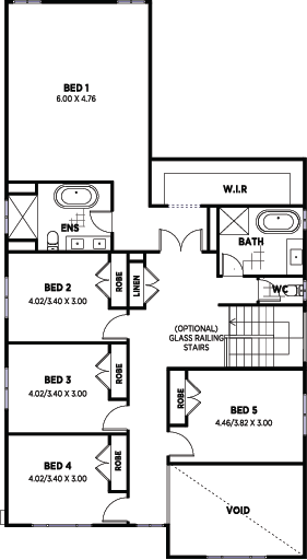 BANNABY 45 DUAL WITH ATTACHED 3 BED GFLAT LHS FF