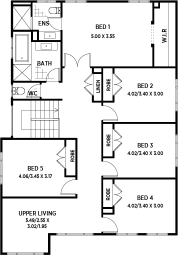 Bannaby 40 Dual RHS static FF
