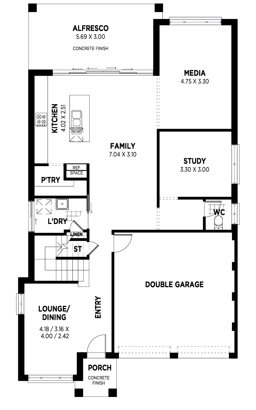 160 THE REGENT KING RHS static ground