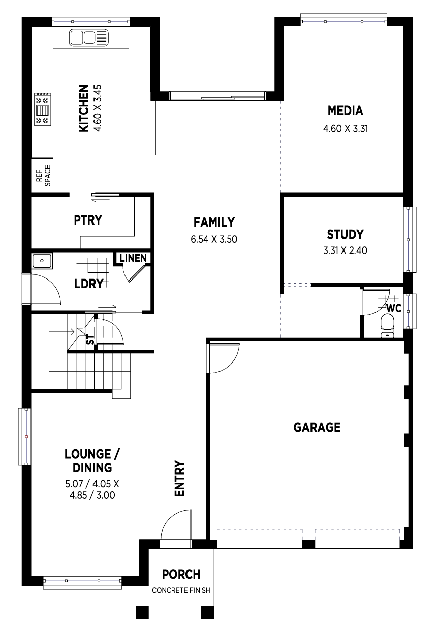 167 THE HIGHGROVE PRESTIGE RHS static ground