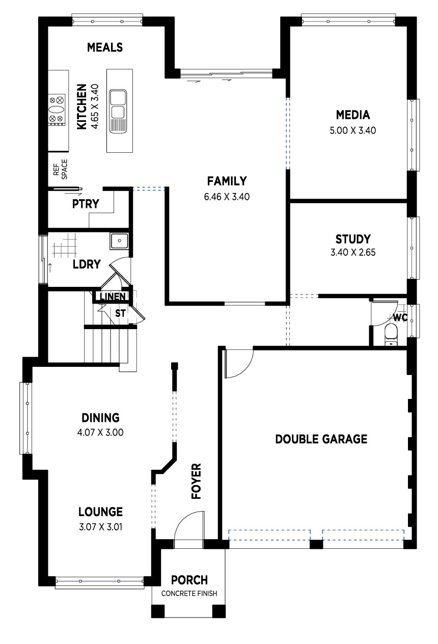 169 THE GRANDWORTH 35 RHS static ground