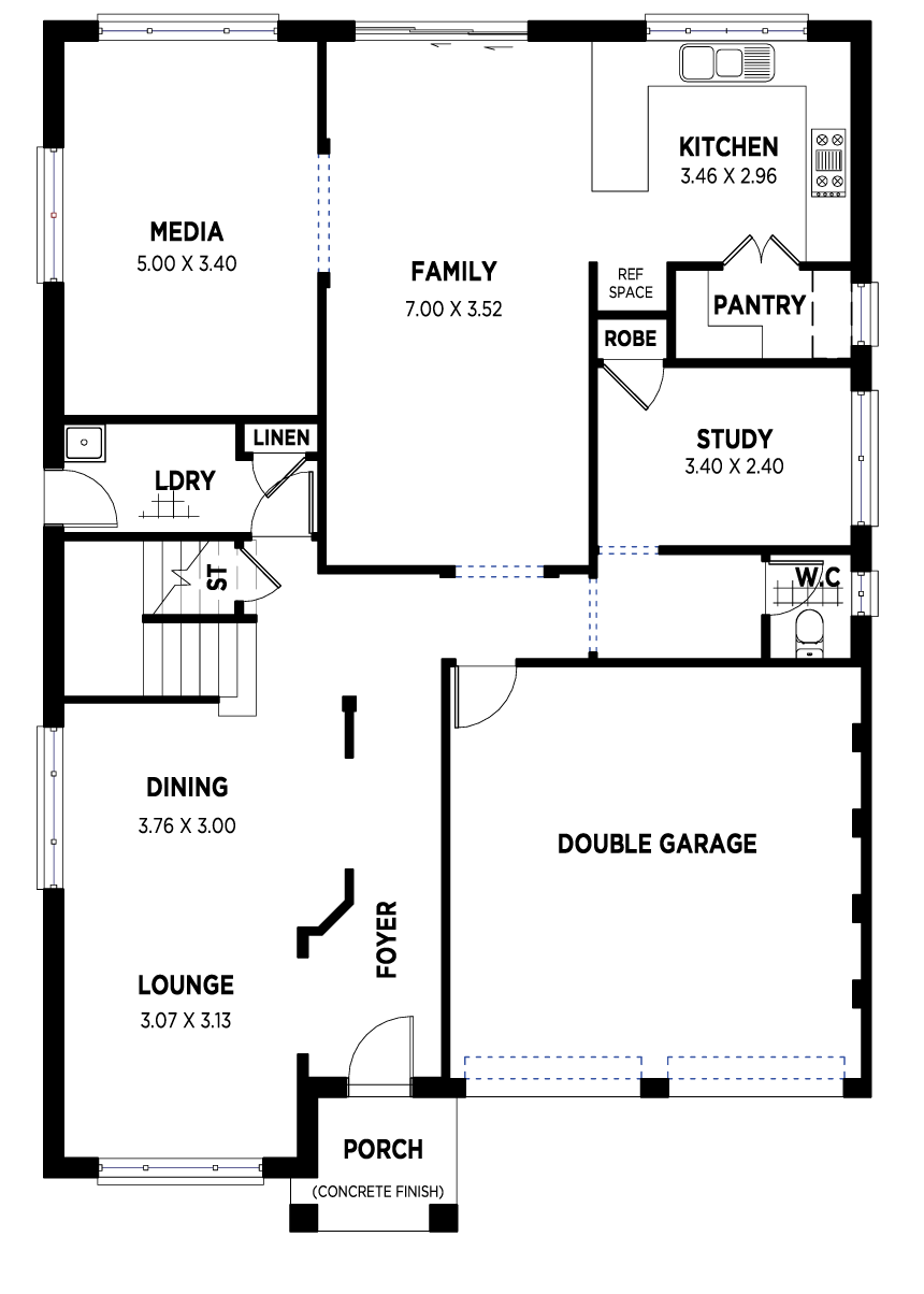 170 THE GRANDWORTH 35 MKII RHS static ground