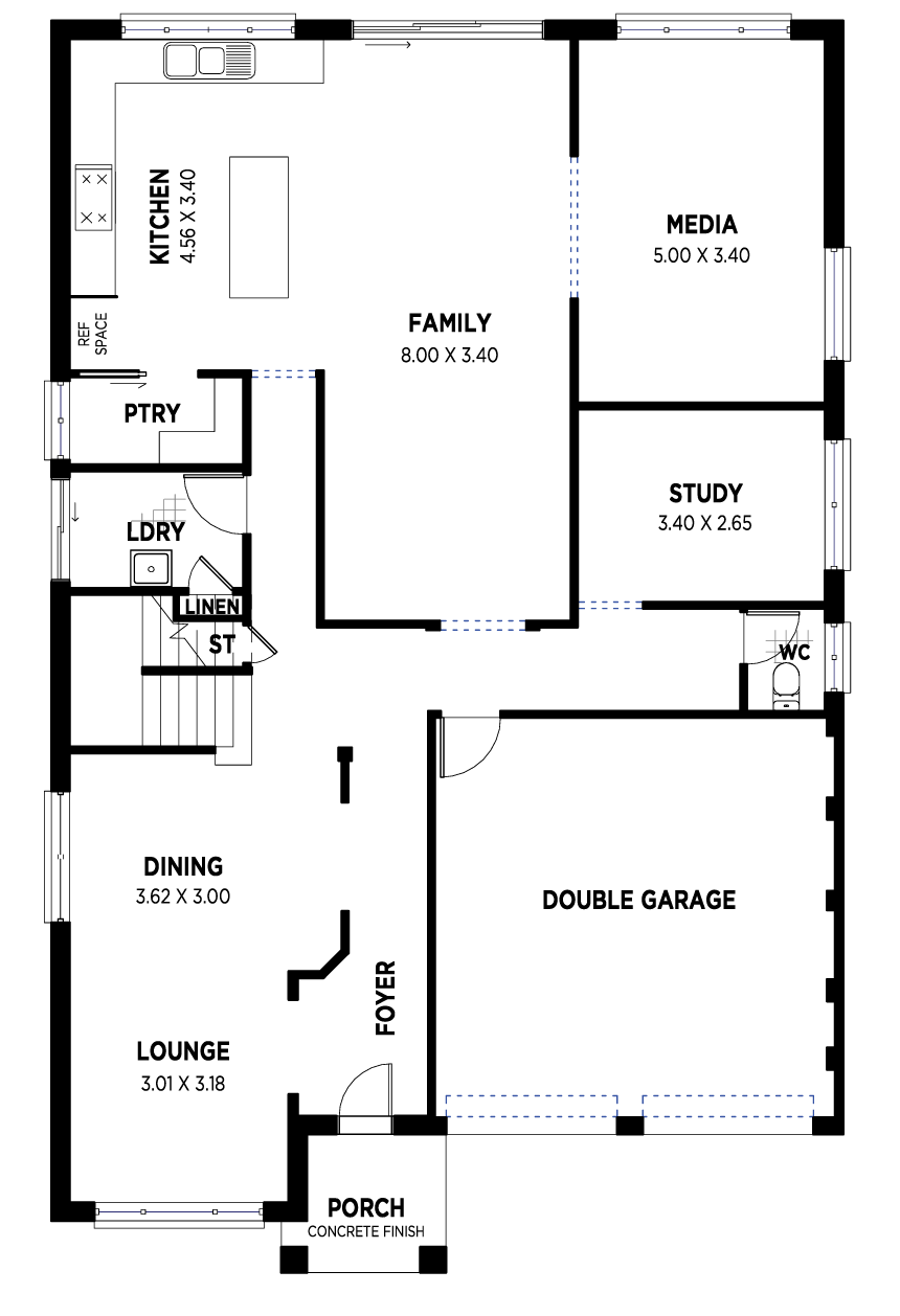 172 THE GRANDWORTH 37 RHS static ground