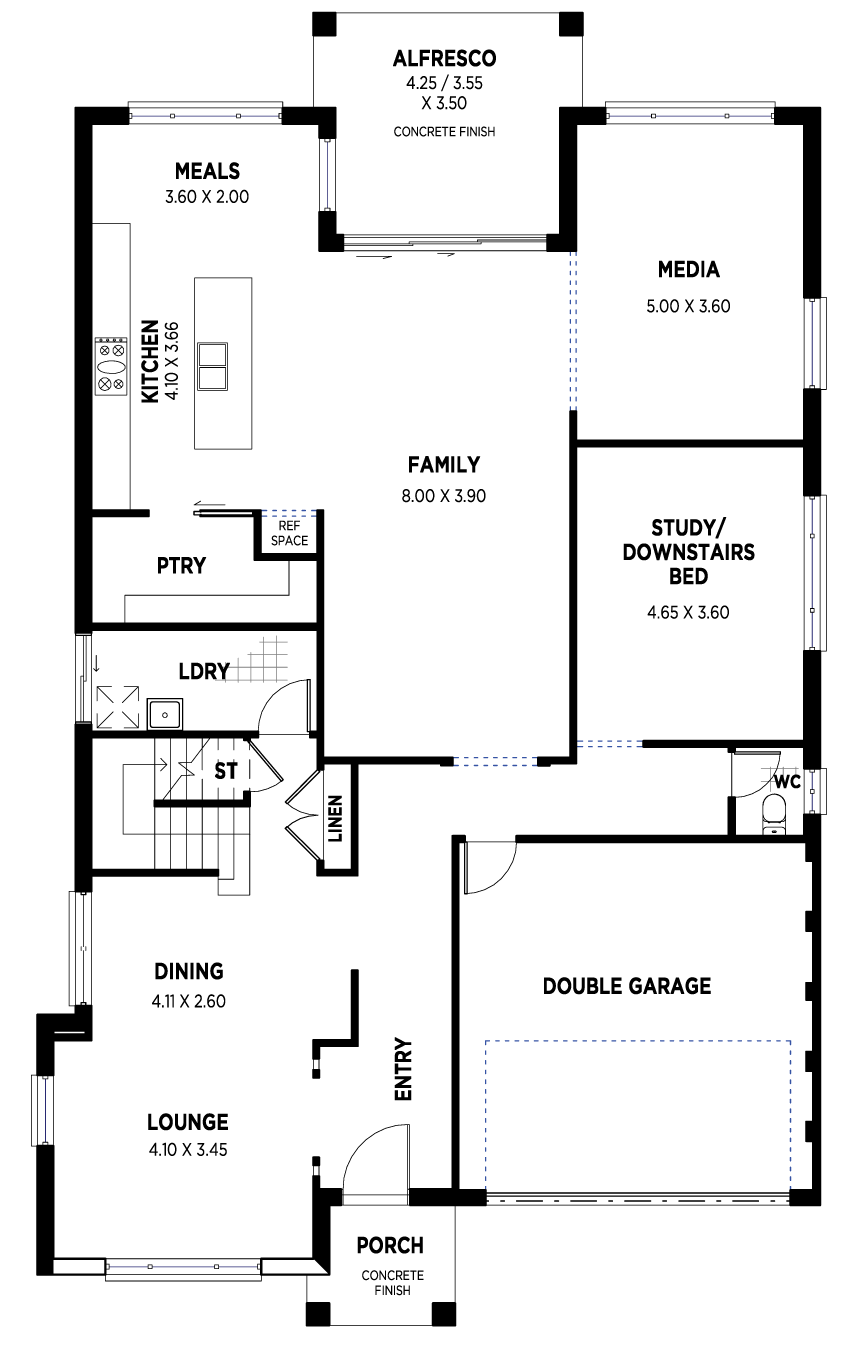 182 THE GRANDWORTH 43.5 RHS static ground