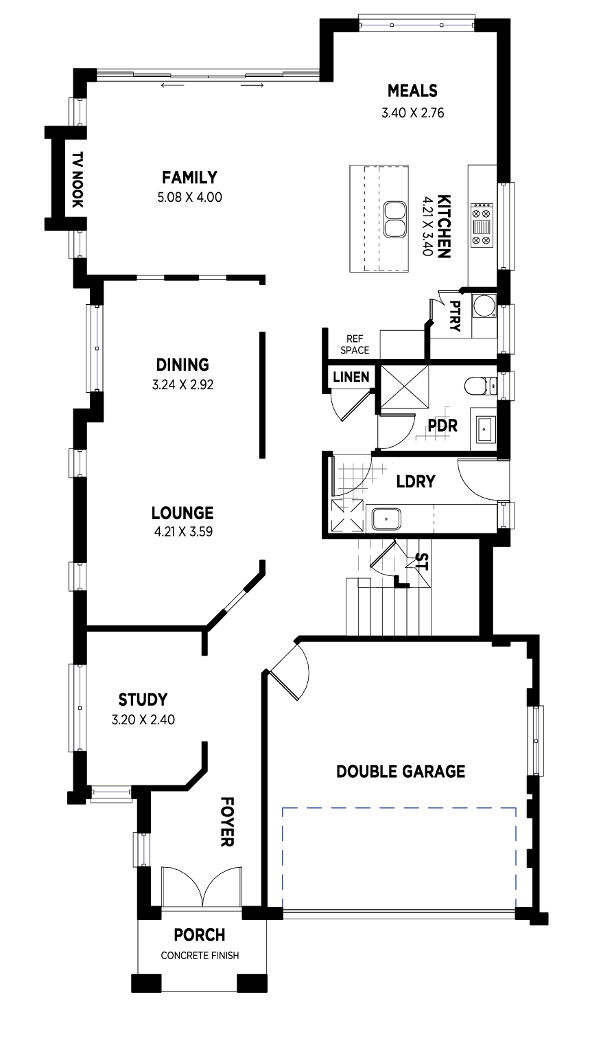 187 THE KENSINGTON 12 RHS static ground
