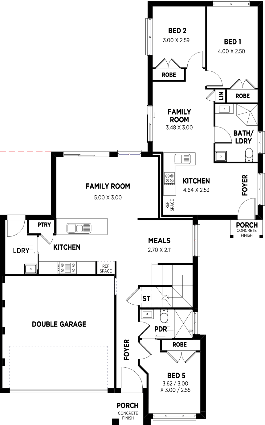 Bannaby 5 2BedGranny ground static