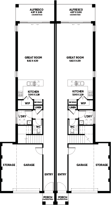 The Adelong Heights Duplex GF