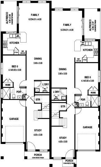The Newport Height Duplex GF