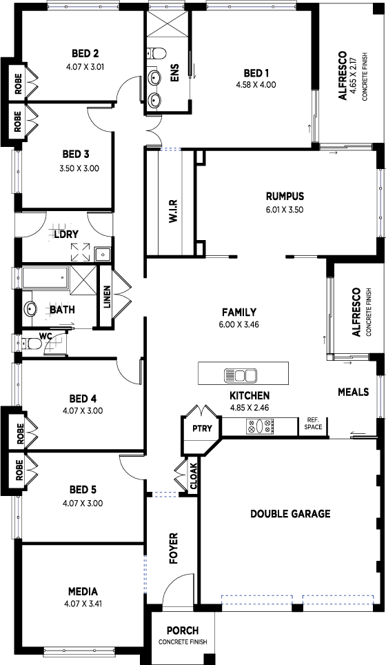 114 THE SYDNEY Belrose 5 RHS static