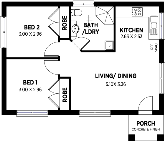 189 BANNABY GRANNY FLAT RHS static